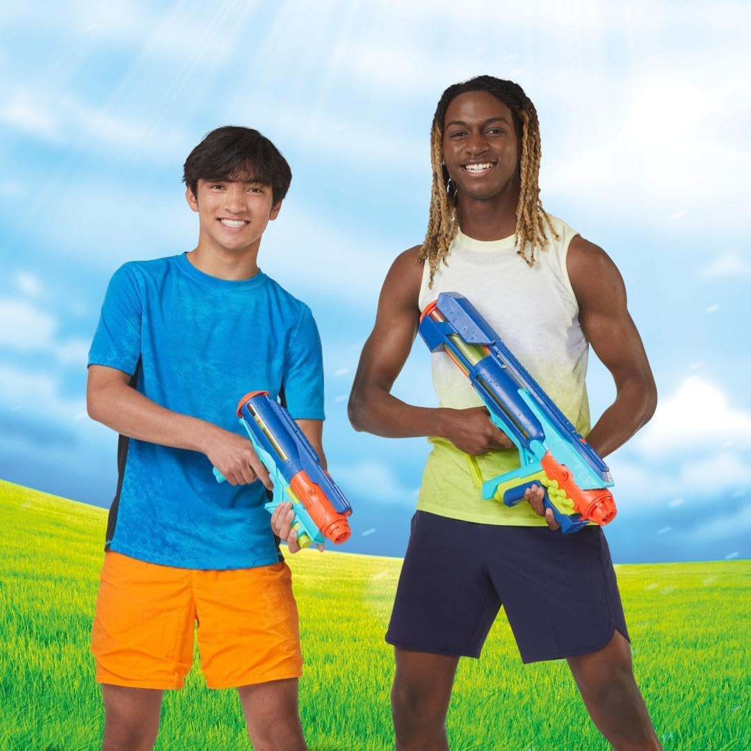 Super Soaker Power Drench XL Water Blaster, Water Blaster, Super Soaker, 1, Great for Outdoor Play, Multi-Color