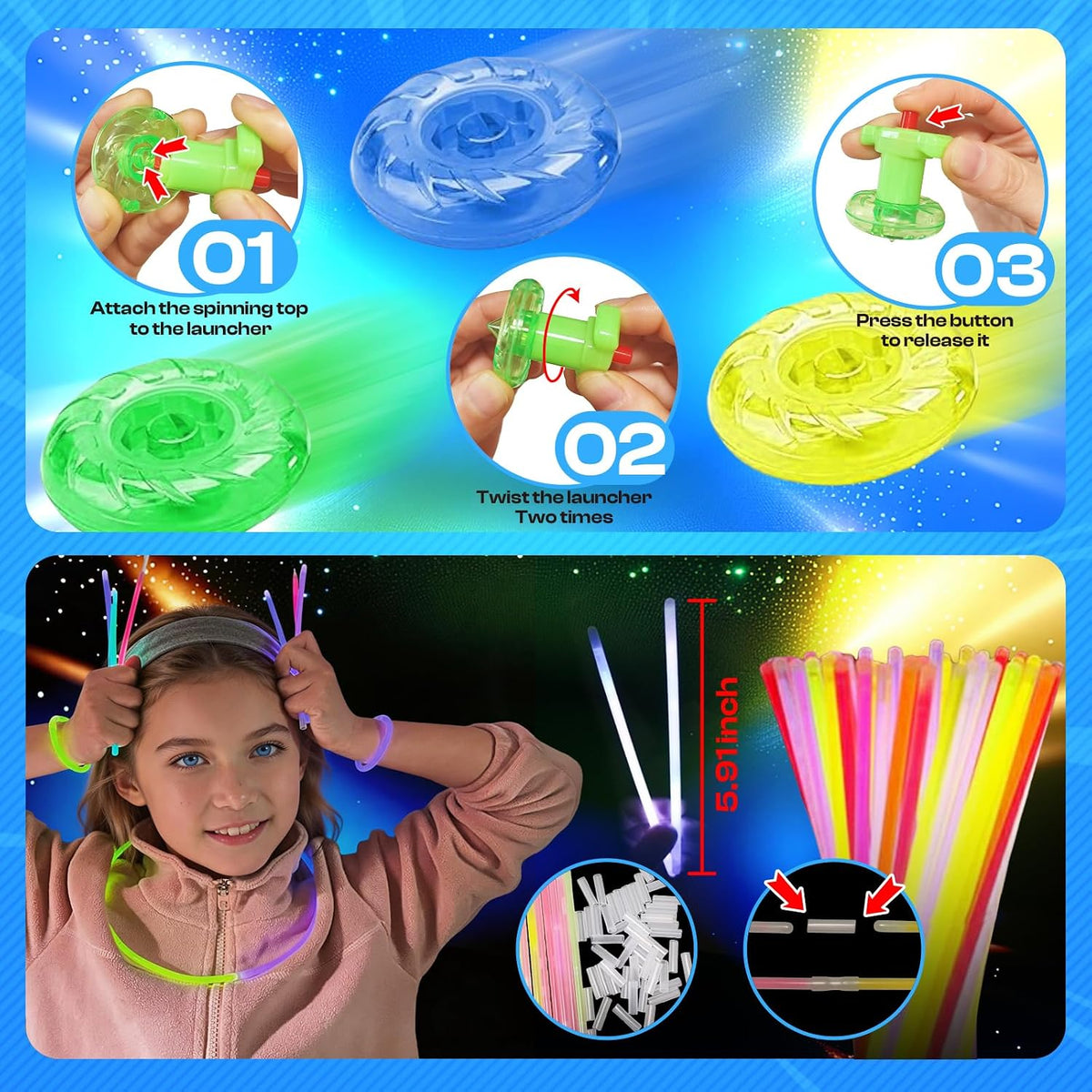 150PCS Party Bag Fillers for Kids, 140 Bulk Toys & 10 Party Favours Bags