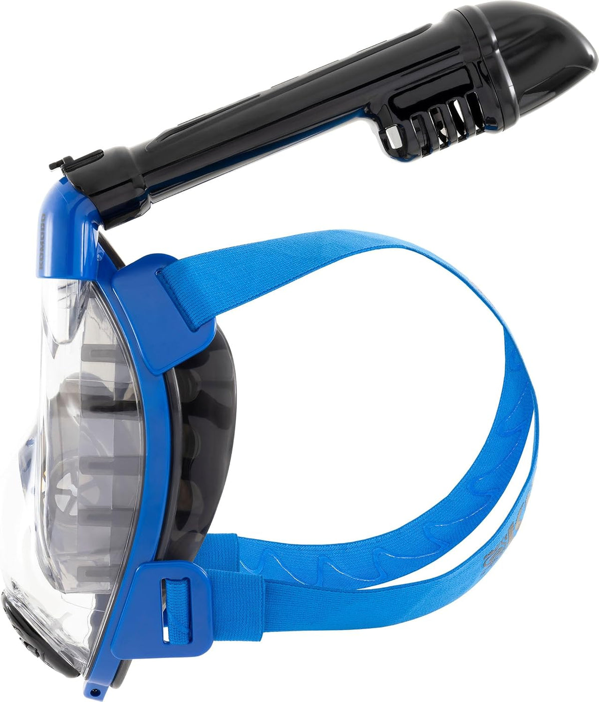 Cressi Komodo Full Face Snorkel Mask, Snorkel Set Adults, Dry Splash System