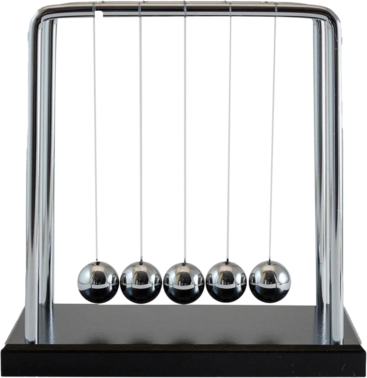 Newton'S Cradle Five Pendulum Classic Physics Swinging Executive Desk Toy