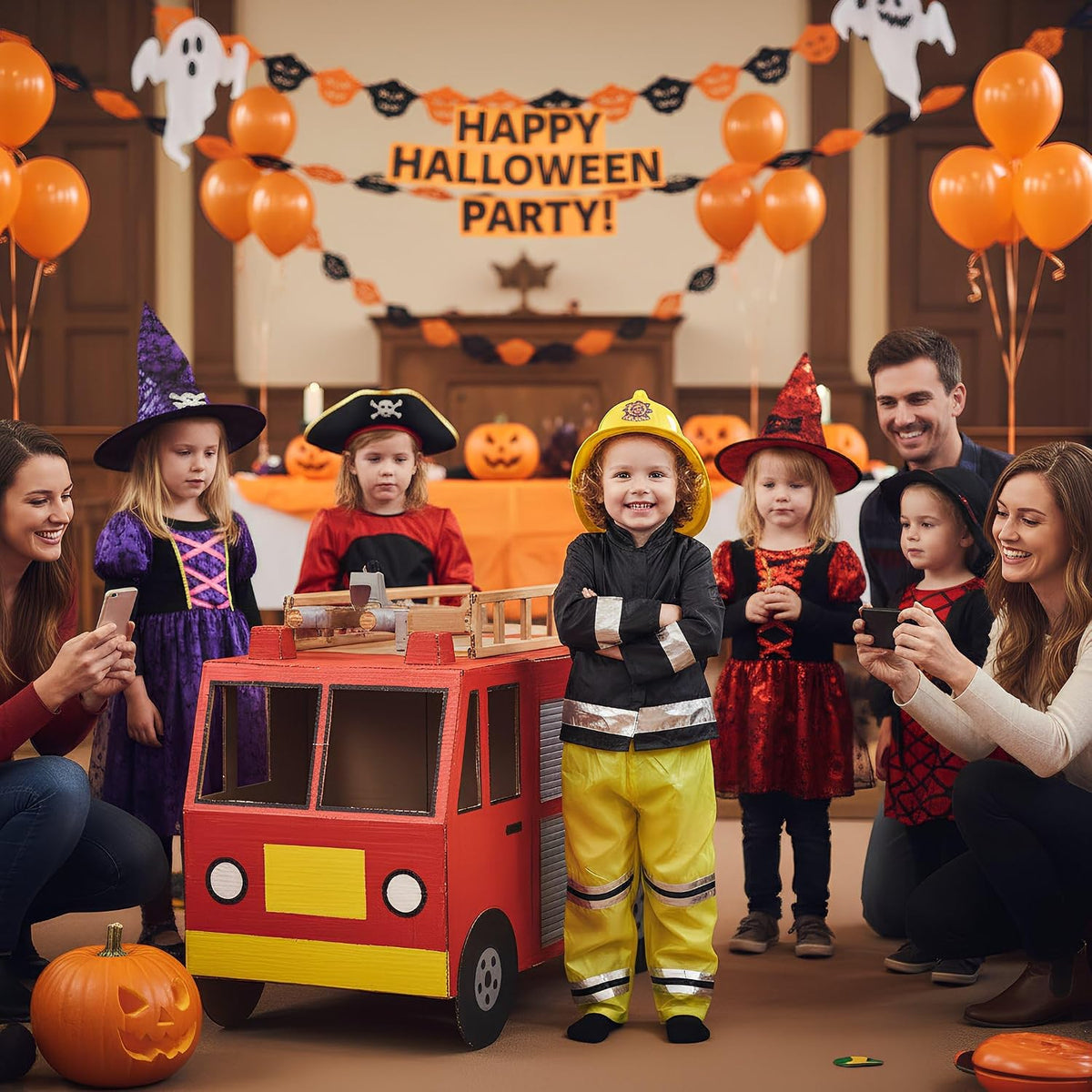 Fireman Fancy Dress Costume Child Toddler Book Week (Toddler Age 2-3)