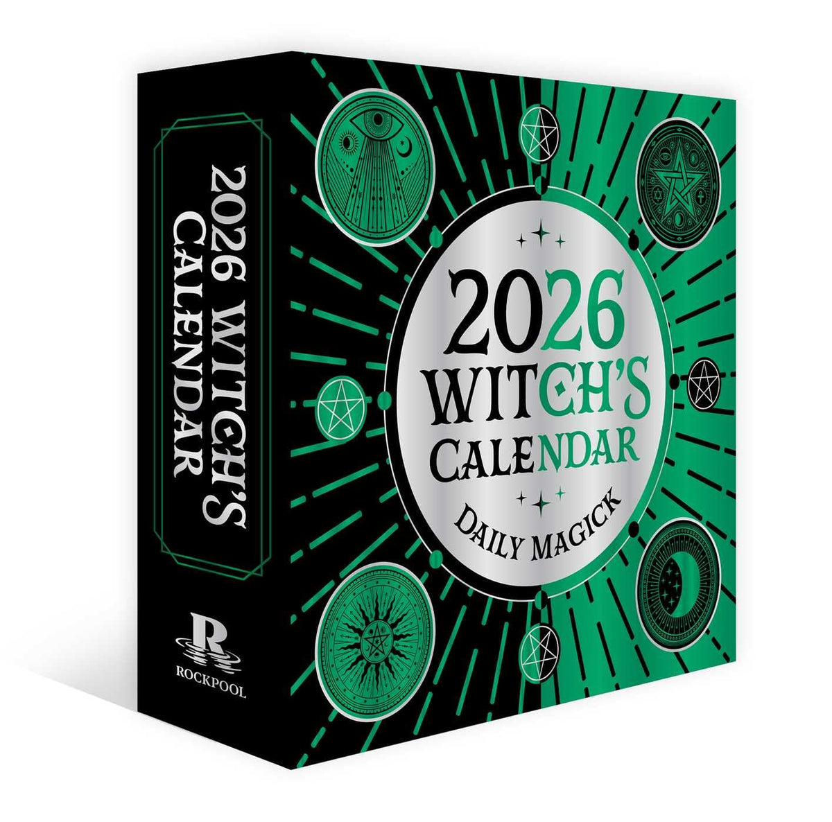 2026 Witch'S Calendar: Daily Magick Day-To-Day Calendar (Planners)