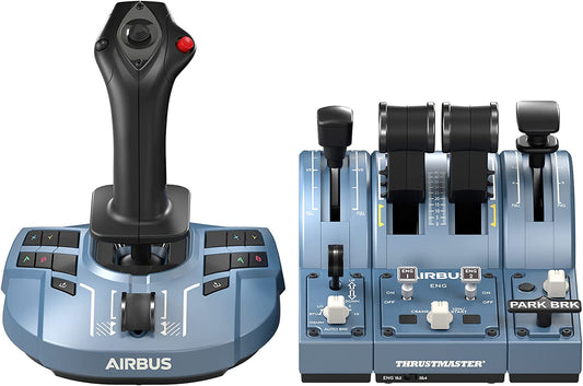 TCA Captain Pack X Airbus Edition – Official Replica Joystick & Throttle – Magnetic Technology – for Xbox Series X|S, Xbox One & PC – Ideal for Microsoft Flight Simulator 2024