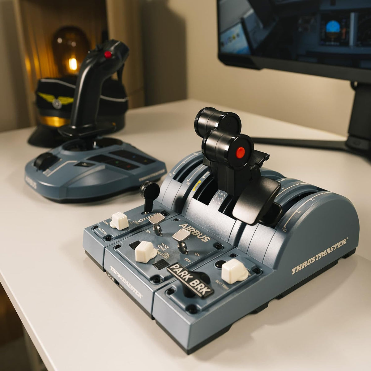 TCA Captain Pack X Airbus Edition – Official Replica Joystick & Throttle – Magnetic Technology – for Xbox Series X|S, Xbox One & PC – Ideal for Microsoft Flight Simulator 2024