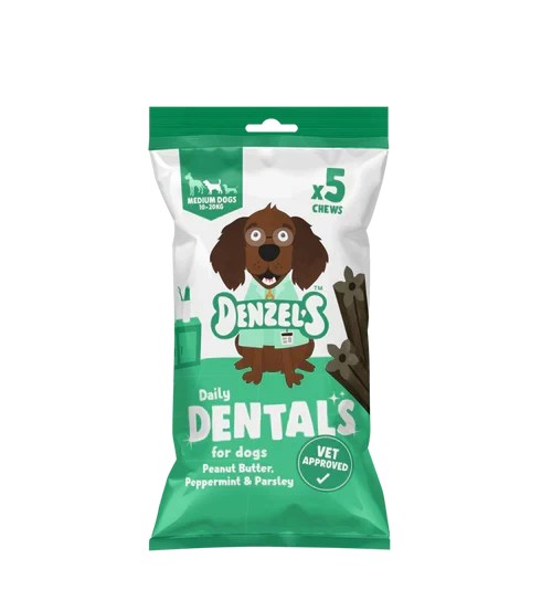 Denzel's Daily Dental Sticks Medium 100g