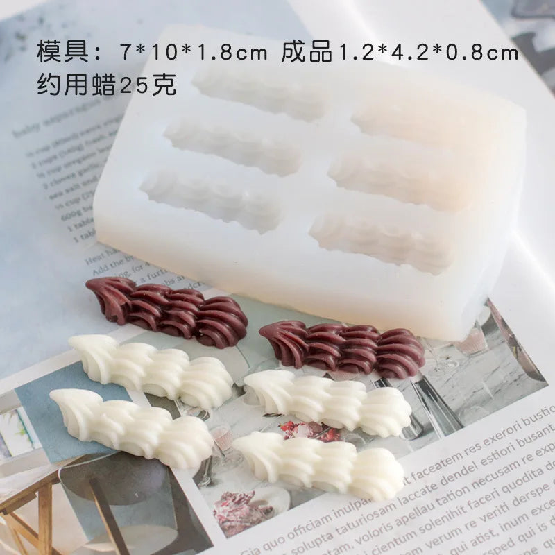 Diy Cake Candle Decoration Silicone Mold Donut Circle Resin Mold Chocolate Biscuit Mold Cake Decorating Tools Pastry Tools
