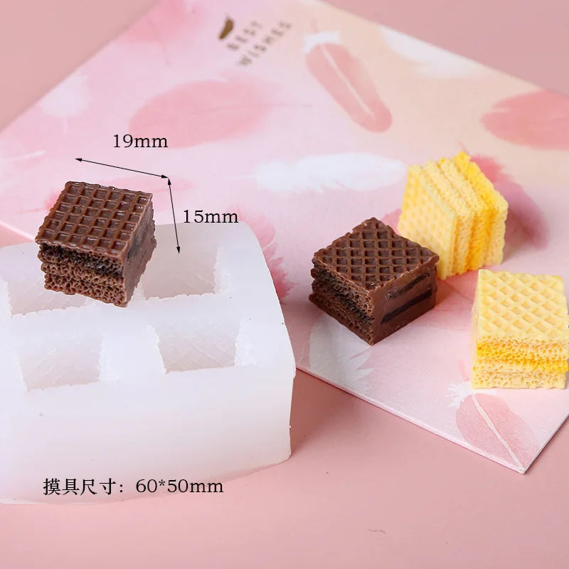 Diy Cake Candle Decoration Silicone Mold Donut Circle Resin Mold Chocolate Biscuit Mold Cake Decorating Tools Pastry Tools
