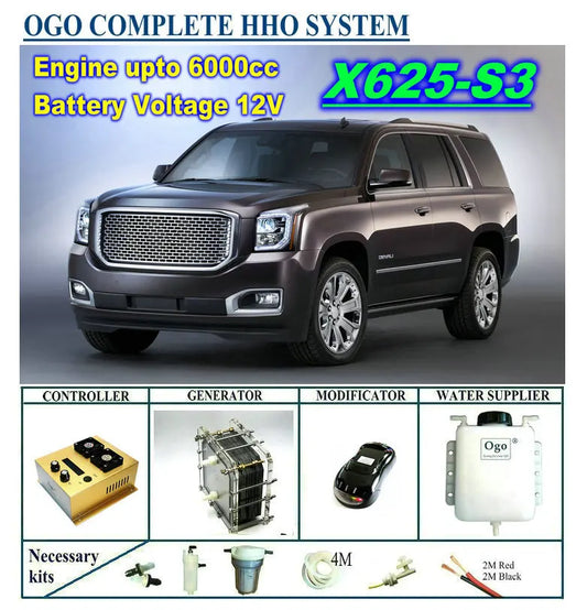Steady Strength – OGO X625-S3 Hydrogen System for Clean, Efficient Engines Up to 6000cc
