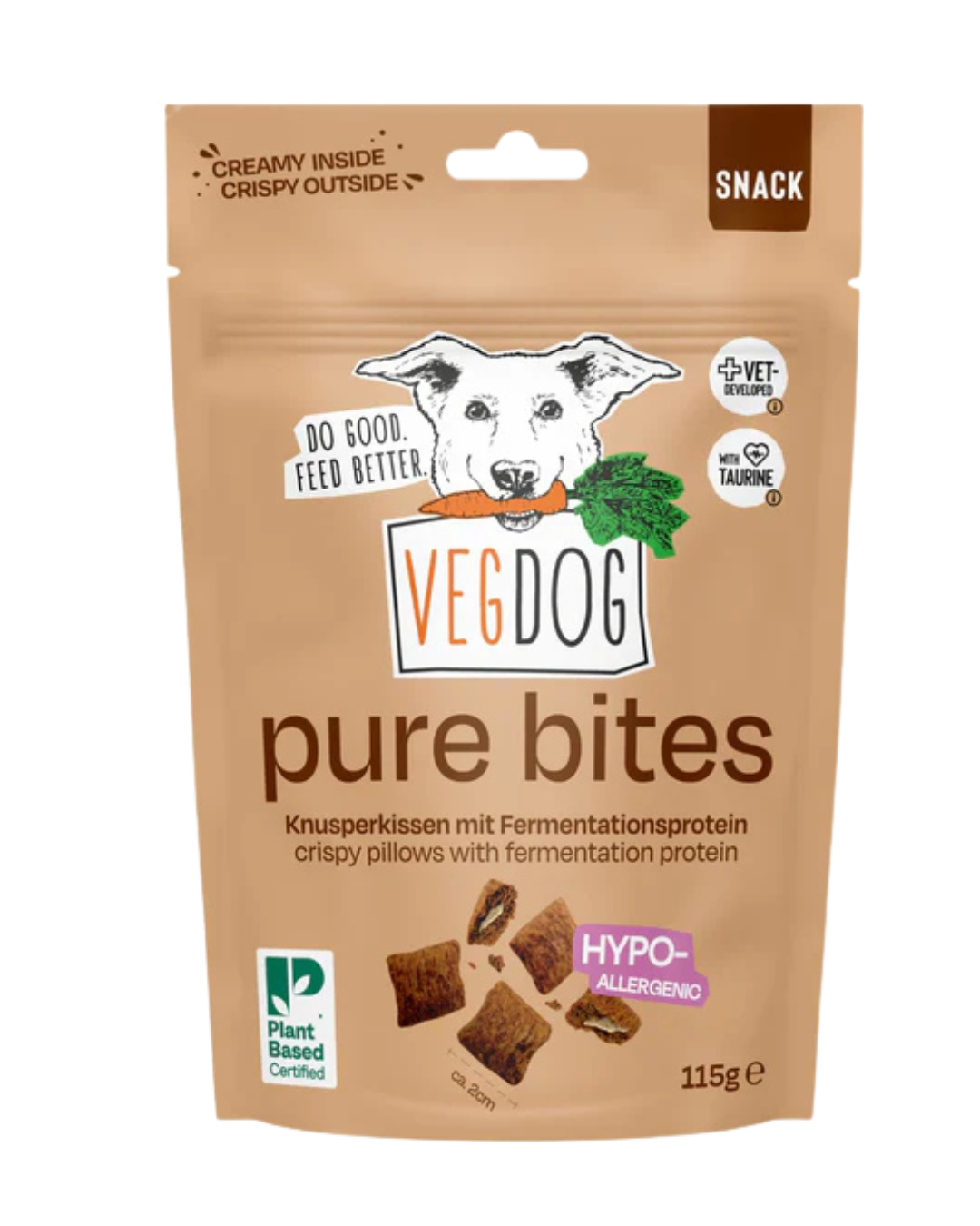 VEGDOG Dog Treats 115g