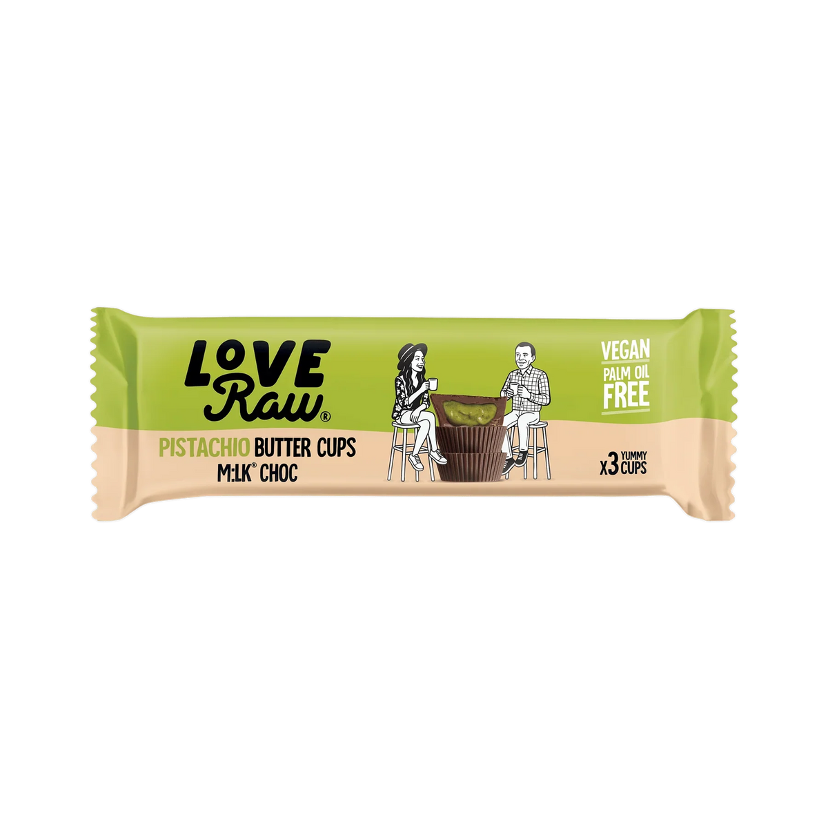 LoveRaw Pistachio Butter Cups 39g