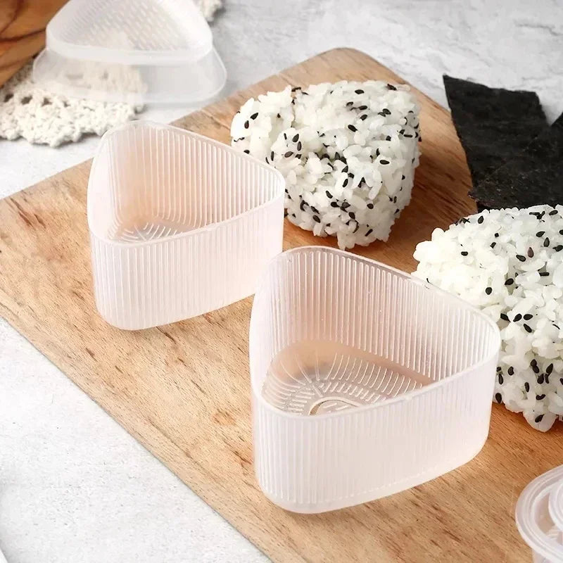 4/1PCS Triangle Rice Ball Molds Press Sushi Maker Triangle Mould Japanese Onigiri Rice Ball Bento Gadget Kitchen Accessories