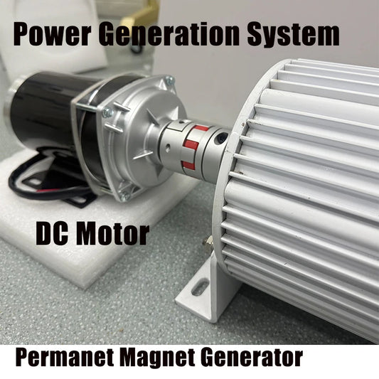 Silent Electricity – Low‑RPM Permanent‑Magnet Dynamo Generator, 20 kW