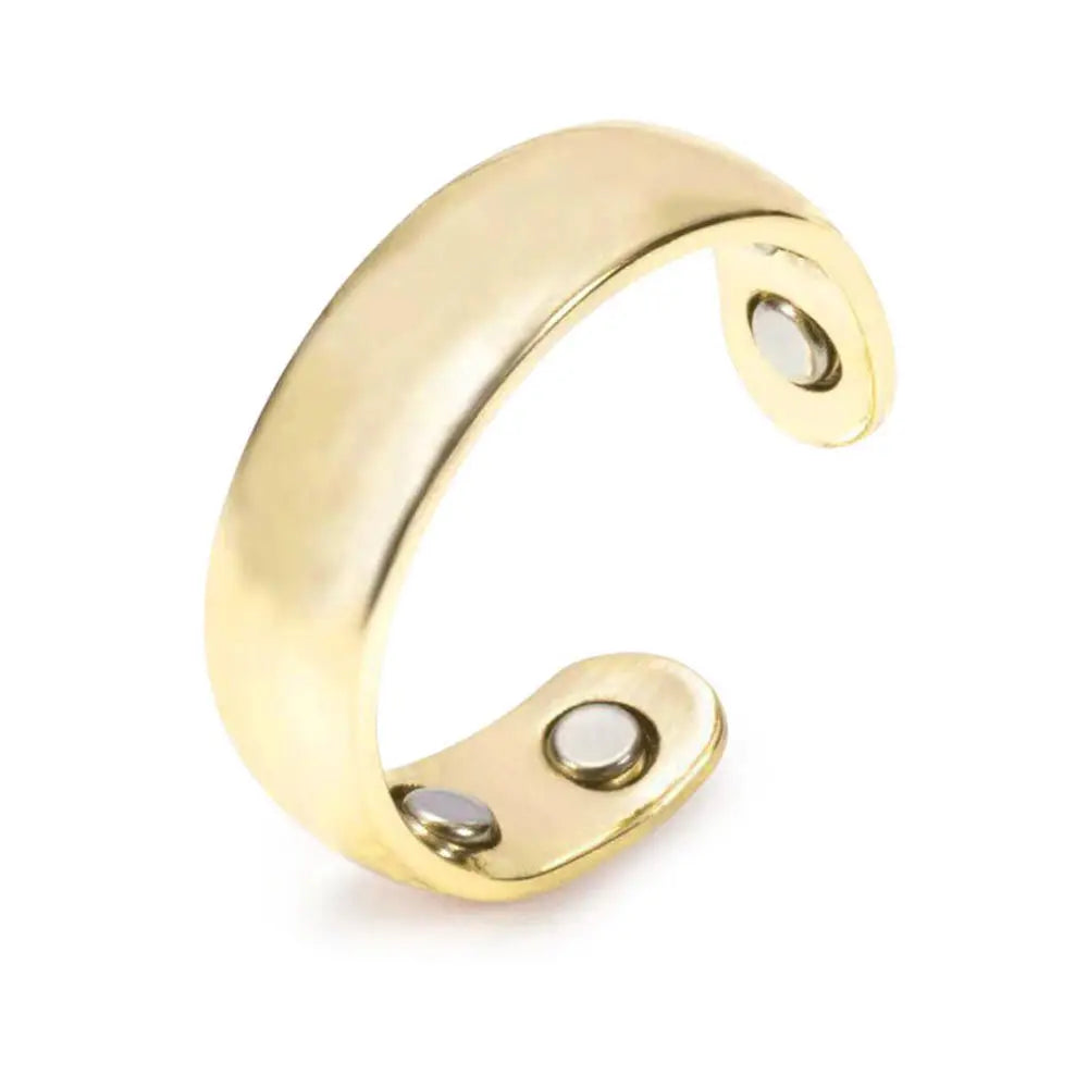 Balance in Every Beat – Magnetic Tourmaline Energy Ring That Grounds, Glows, and Guides