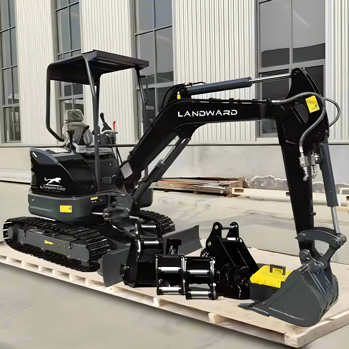 Factory Direct Sales 2.5 Ton Mini Hydraulic Excavator High Quality Digging Machine 3.5 Ton Small Crawler Digger Euro 5 Customize