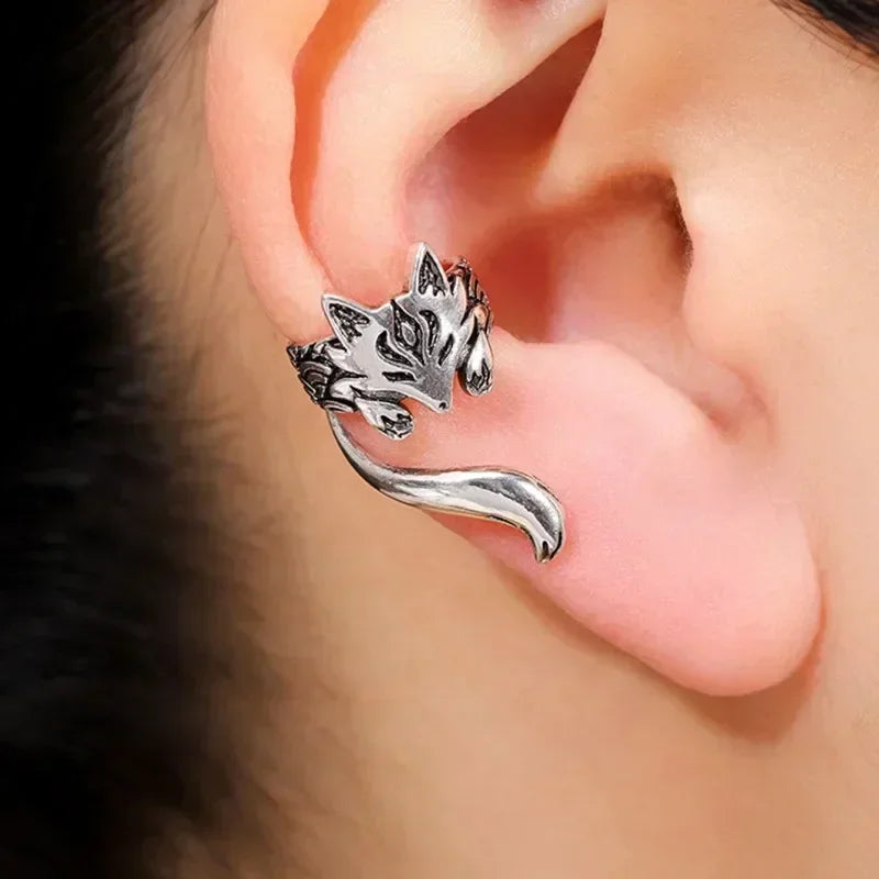 The Heart of the Wild – Fox Clip Earrings That Wrap You in Grace and Quiet Devotion