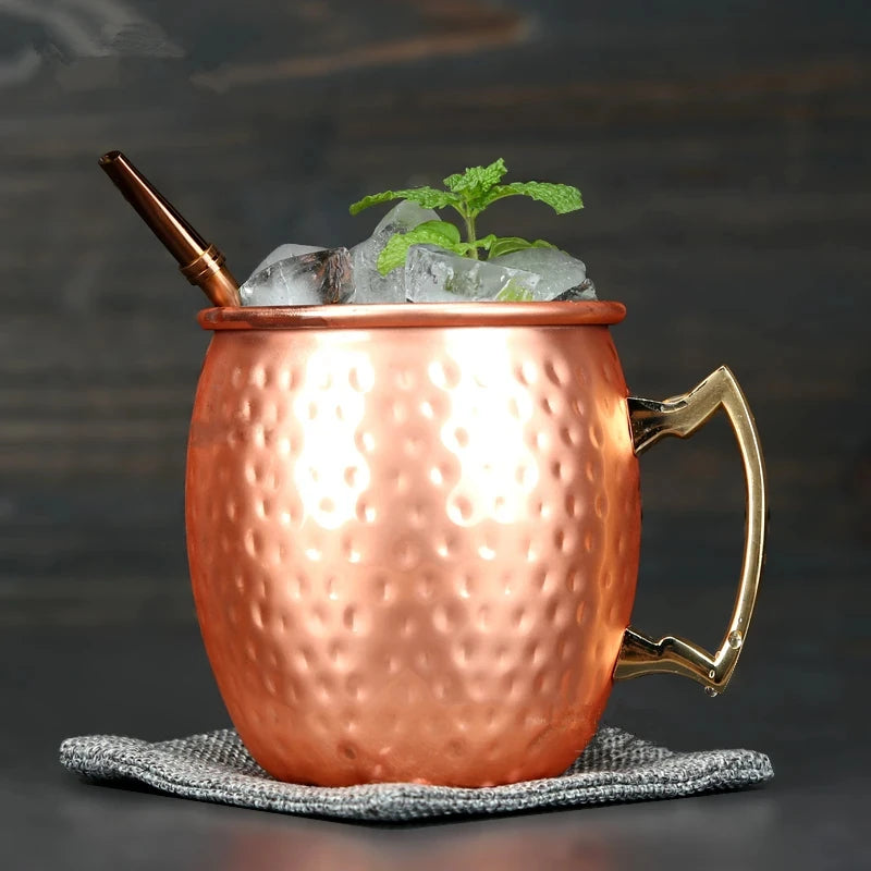 Drink Like a Legend: The Hammered Copper Moscow Mule Mug That Brings Class to Every Pour