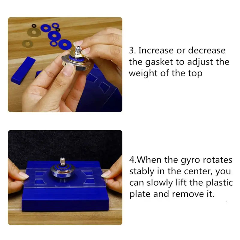 Magnetic Floating Gyro Top – Levitating UFO Spin Toy for Kids & Adults