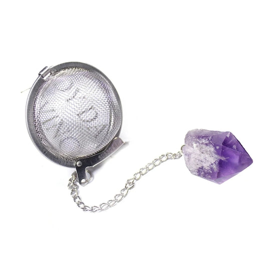 Elevate Your Tea Ritual: The Enchanting Crystal Stone Tea Infuser