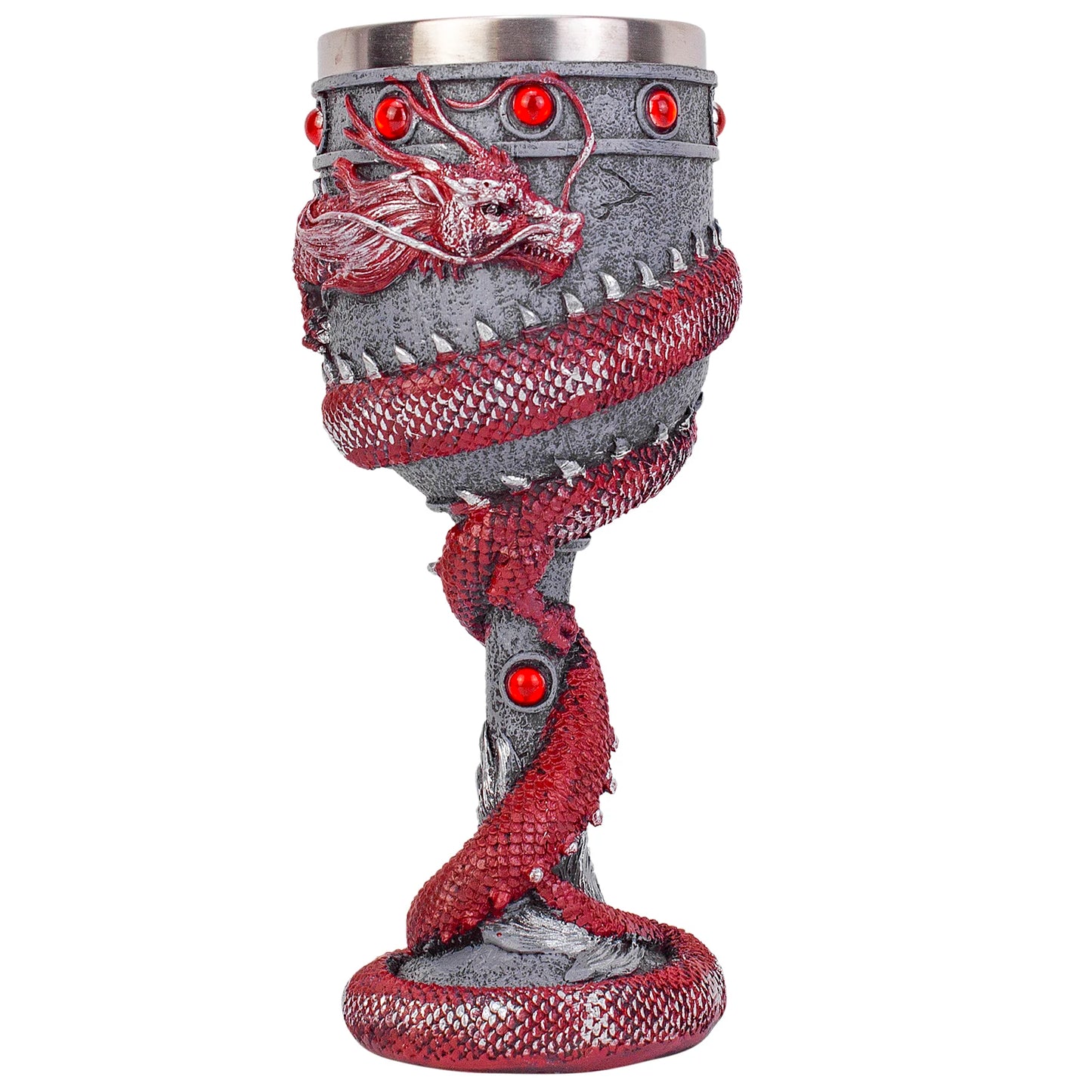 Embrace the Dark Elegance: The 3D Gothic Wine Goblet