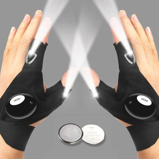 Illuminate Your Adventures: The Ultimate LED Half-Finger Gloves for Nighttime Exploration