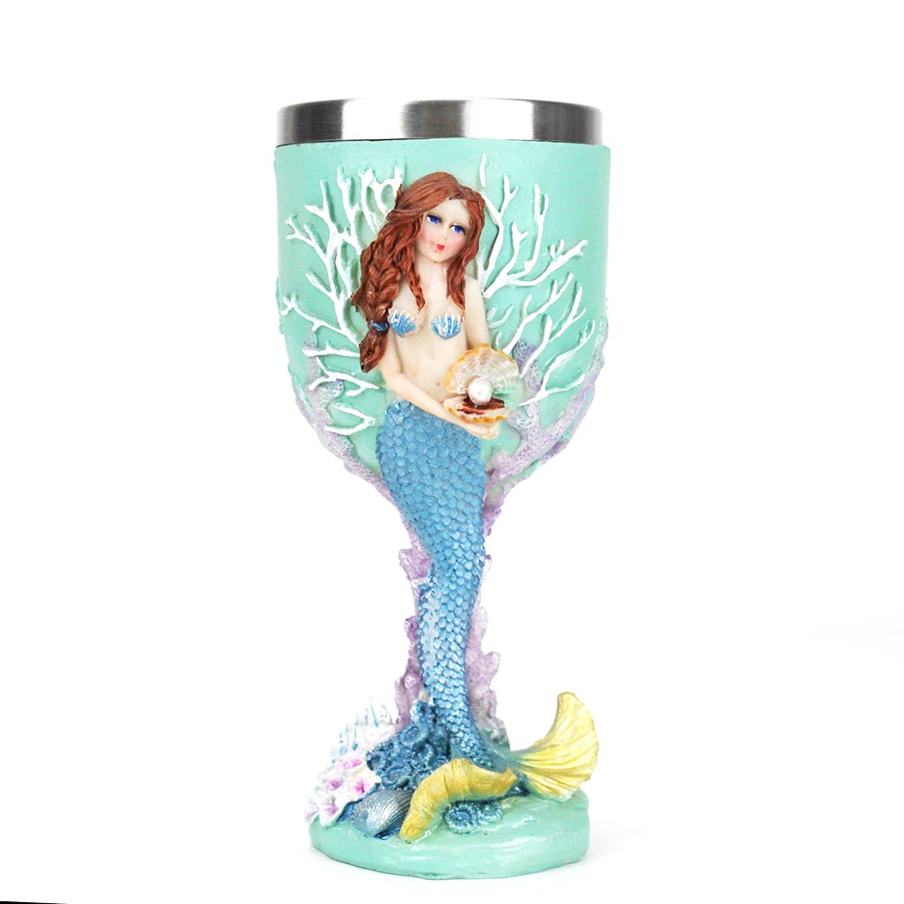 Embrace the Dark Elegance: The 3D Gothic Wine Goblet