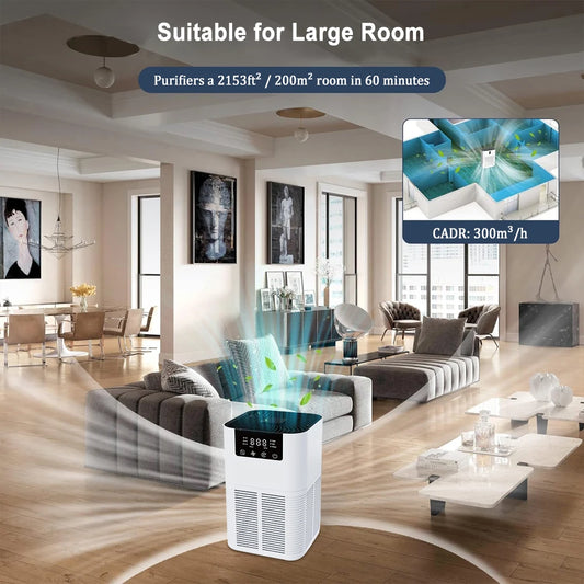 Clean Air, Quiet Mind – Ion Purifier with HEPA & Oils (Anti Smoke)