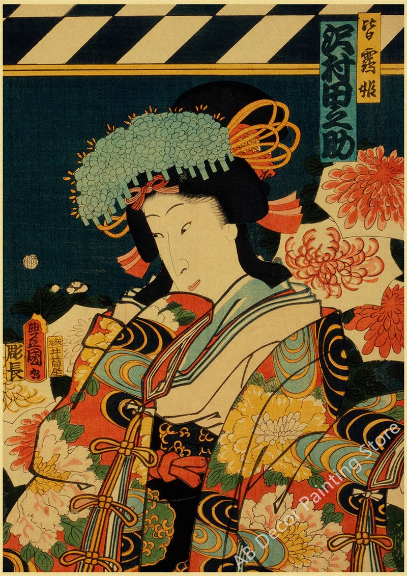 Echoes of Old Japan — Vintage Mount Fuji & Great Wave Art Prints