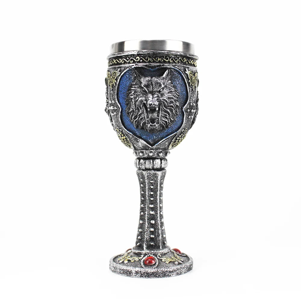 Embrace the Dark Elegance: The 3D Gothic Wine Goblet