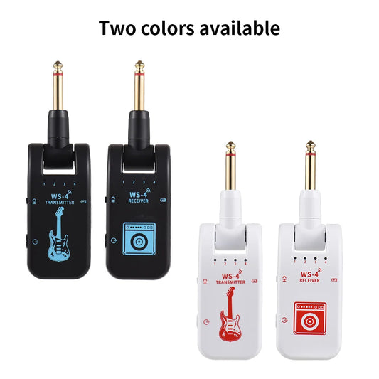 2.4 GHz Wireless Guitar Set – Studio-Grade Clarity, Limitless Movement