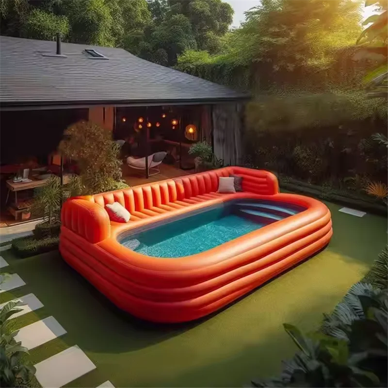Lounge in Liquid Luxury – Inflatable Swimming Pool Sofa That Turns Any Garden into a Summer Sanctuary