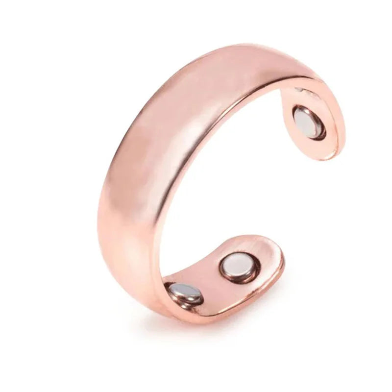 Balance in Every Beat – Magnetic Tourmaline Energy Ring That Grounds, Glows, and Guides