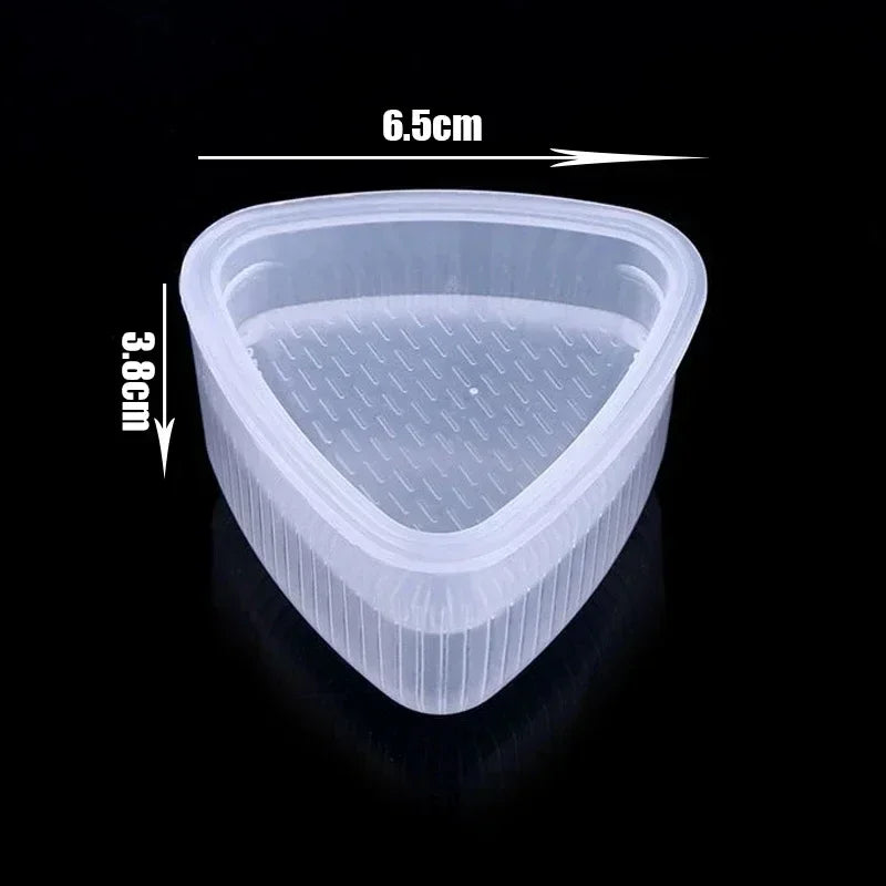 4/1PCS Triangle Rice Ball Molds Press Sushi Maker Triangle Mould Japanese Onigiri Rice Ball Bento Gadget Kitchen Accessories