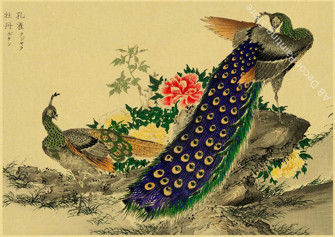 Echoes of Old Japan — Vintage Mount Fuji & Great Wave Art Prints