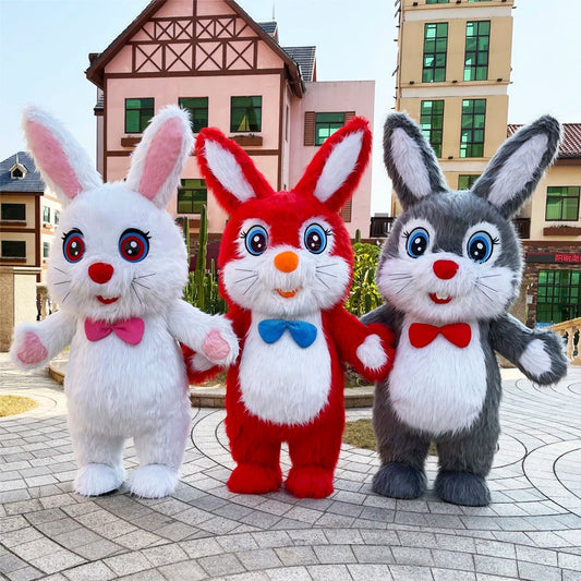 Hopping Hilarity – The Inflatable Rabbit Mascot Costume That Turns Every Step into a Spectacle