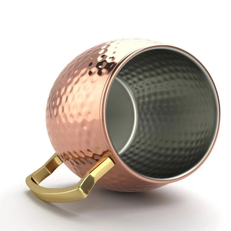 Drink Like a Legend: The Hammered Copper Moscow Mule Mug That Brings Class to Every Pour