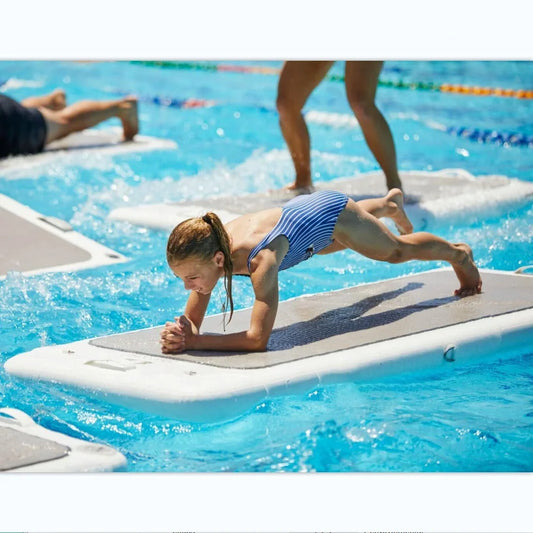 Engage Your Core Like Never Before – The Inflatable Floating Yoga Mat That Redefines Balance and Strength