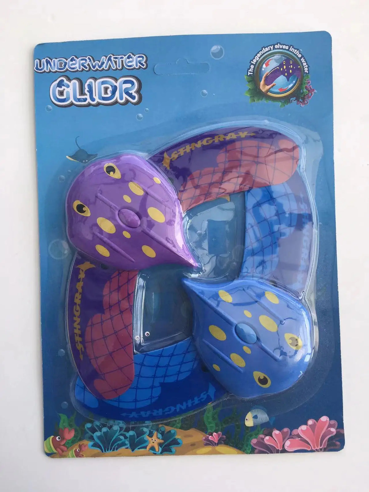 Water Power Devil Fish Underwater Glider Toy Beach Seaside Swimming Pool Games Kids Gift Summer Outdoor Toys Float For Adults
