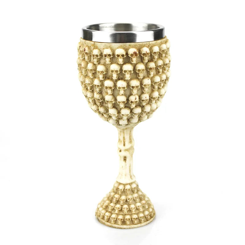 Embrace the Dark Elegance: The 3D Gothic Wine Goblet