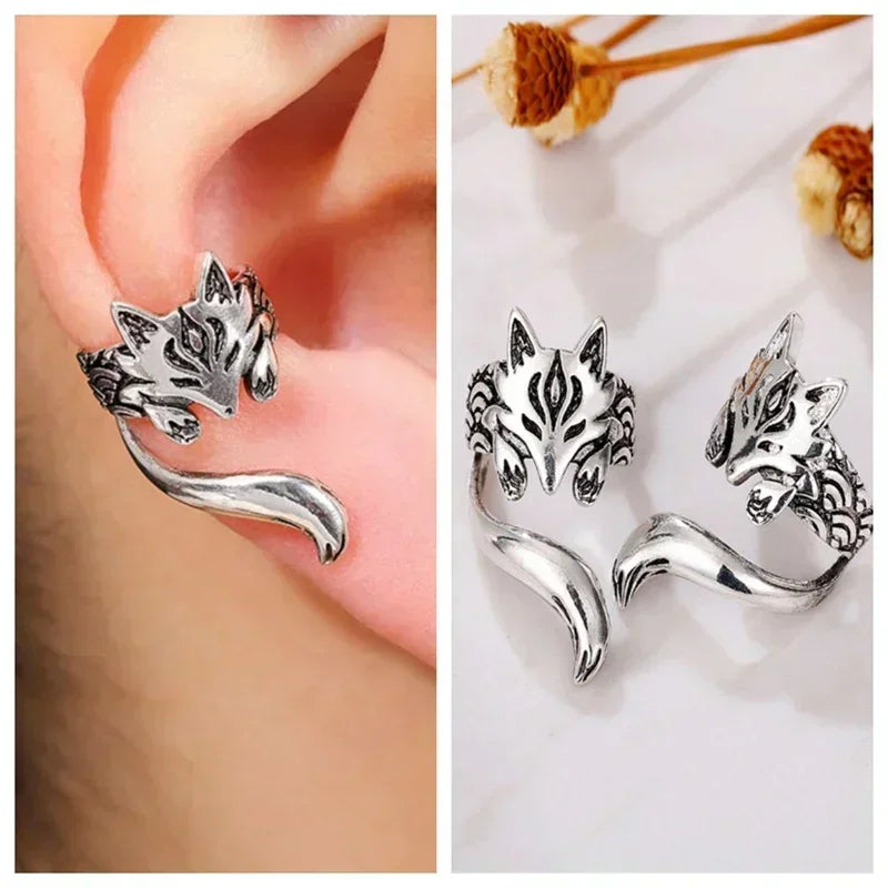 The Heart of the Wild – Fox Clip Earrings That Wrap You in Grace and Quiet Devotion