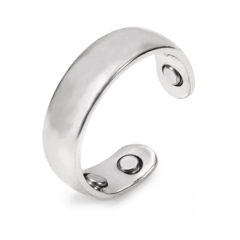 Balance in Every Beat – Magnetic Tourmaline Energy Ring That Grounds, Glows, and Guides