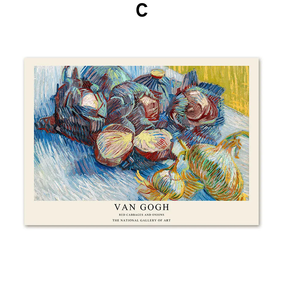 Van Gogh Writings Prints and Posters Great Work The Oil Painting Landscape Decorations for Living Room Wall Art Canvas Poster