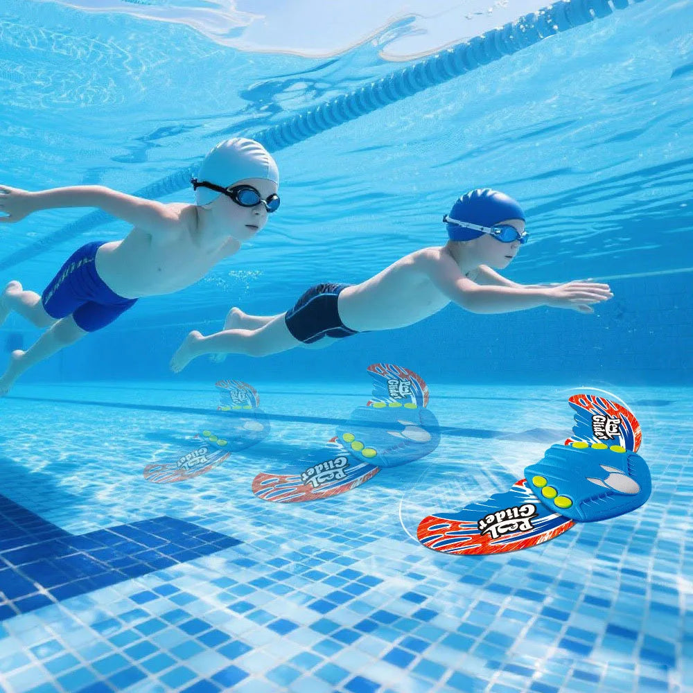 Water Power Devil Fish Underwater Glider Toy Beach Seaside Swimming Pool Games Kids Gift Summer Outdoor Toys Float For Adults