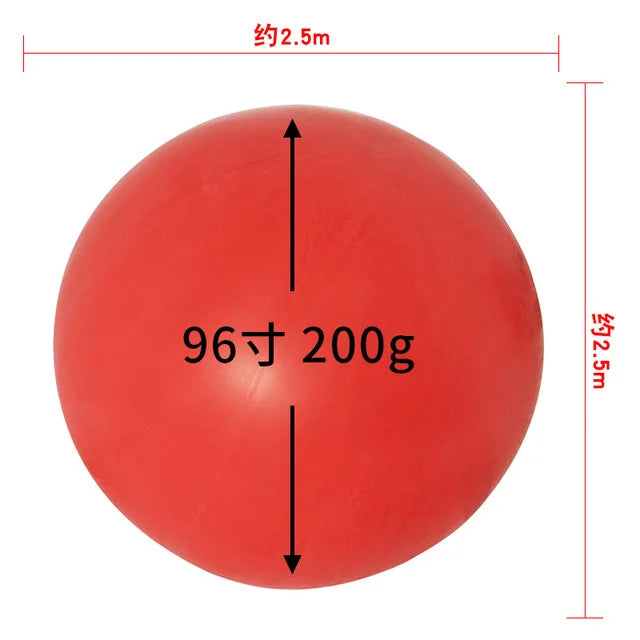48/72/96/120 Inch Latex Giant Balloon Round Big Balloon for Party Funny Game Hot Ballons  Weather Balloo A Large Balloon