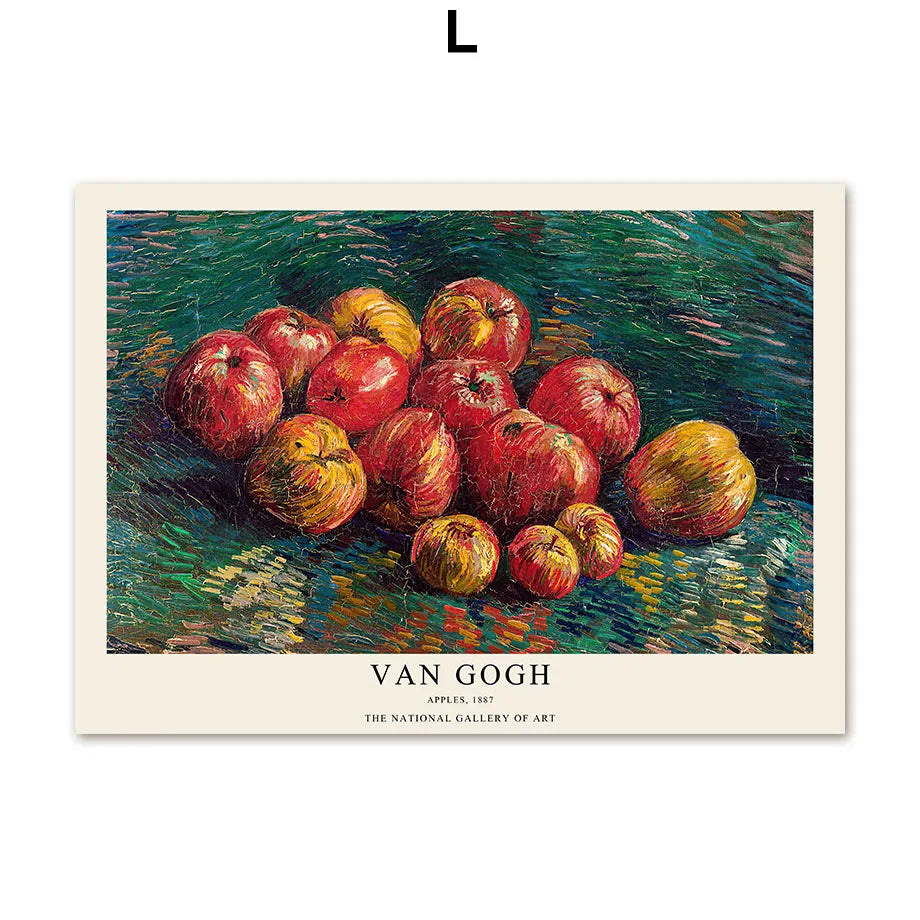 Van Gogh Writings Prints and Posters Great Work The Oil Painting Landscape Decorations for Living Room Wall Art Canvas Poster
