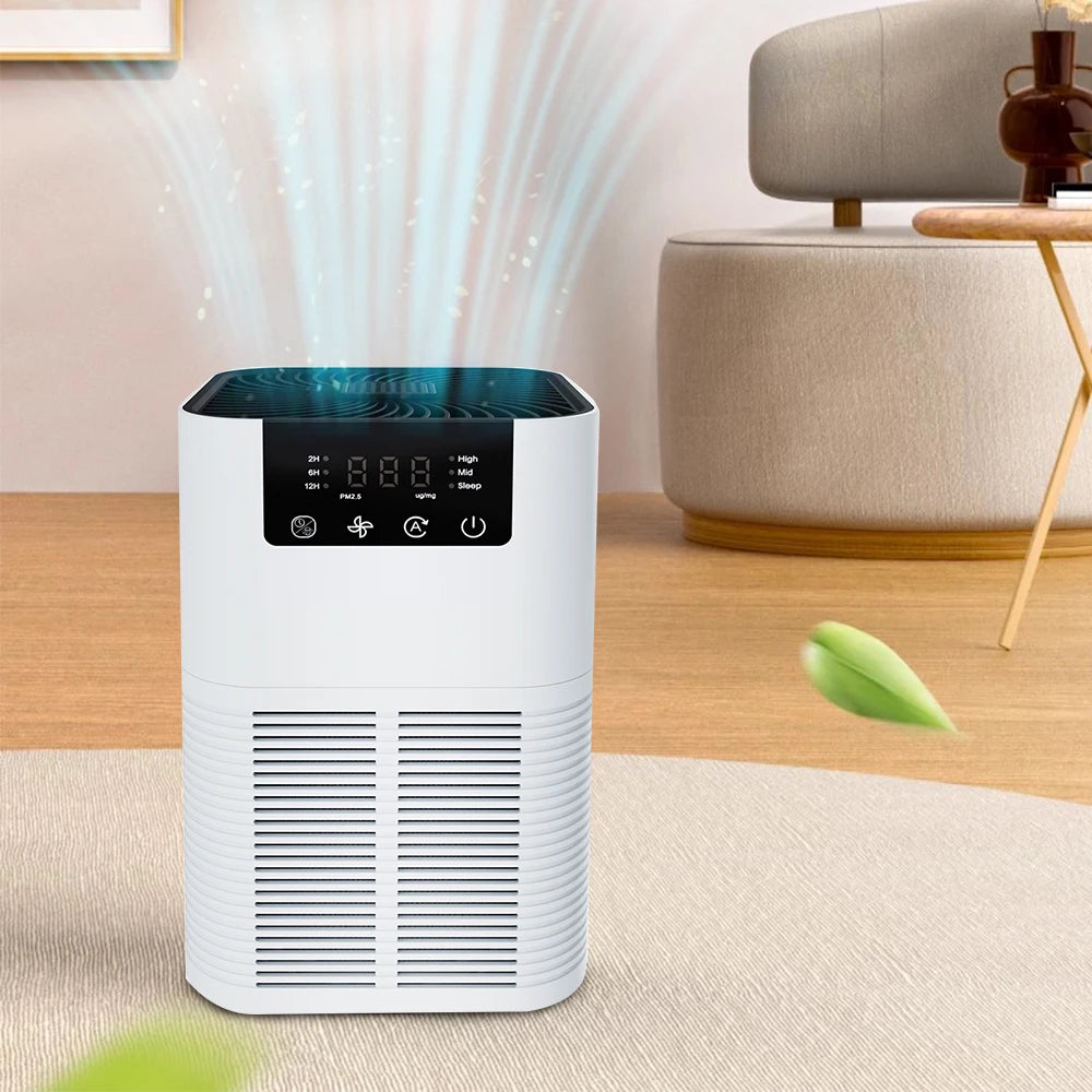 Clean Air, Quiet Mind – Ion Purifier with HEPA & Oils (Anti Smoke)