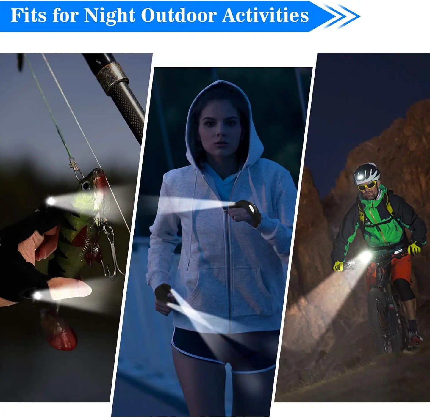 Illuminate Your Adventures: The Ultimate LED Half-Finger Gloves for Nighttime Exploration