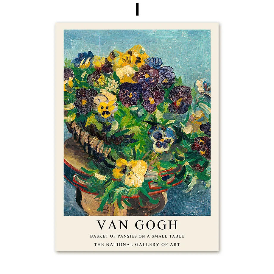 Van Gogh Writings Prints and Posters Great Work The Oil Painting Landscape Decorations for Living Room Wall Art Canvas Poster