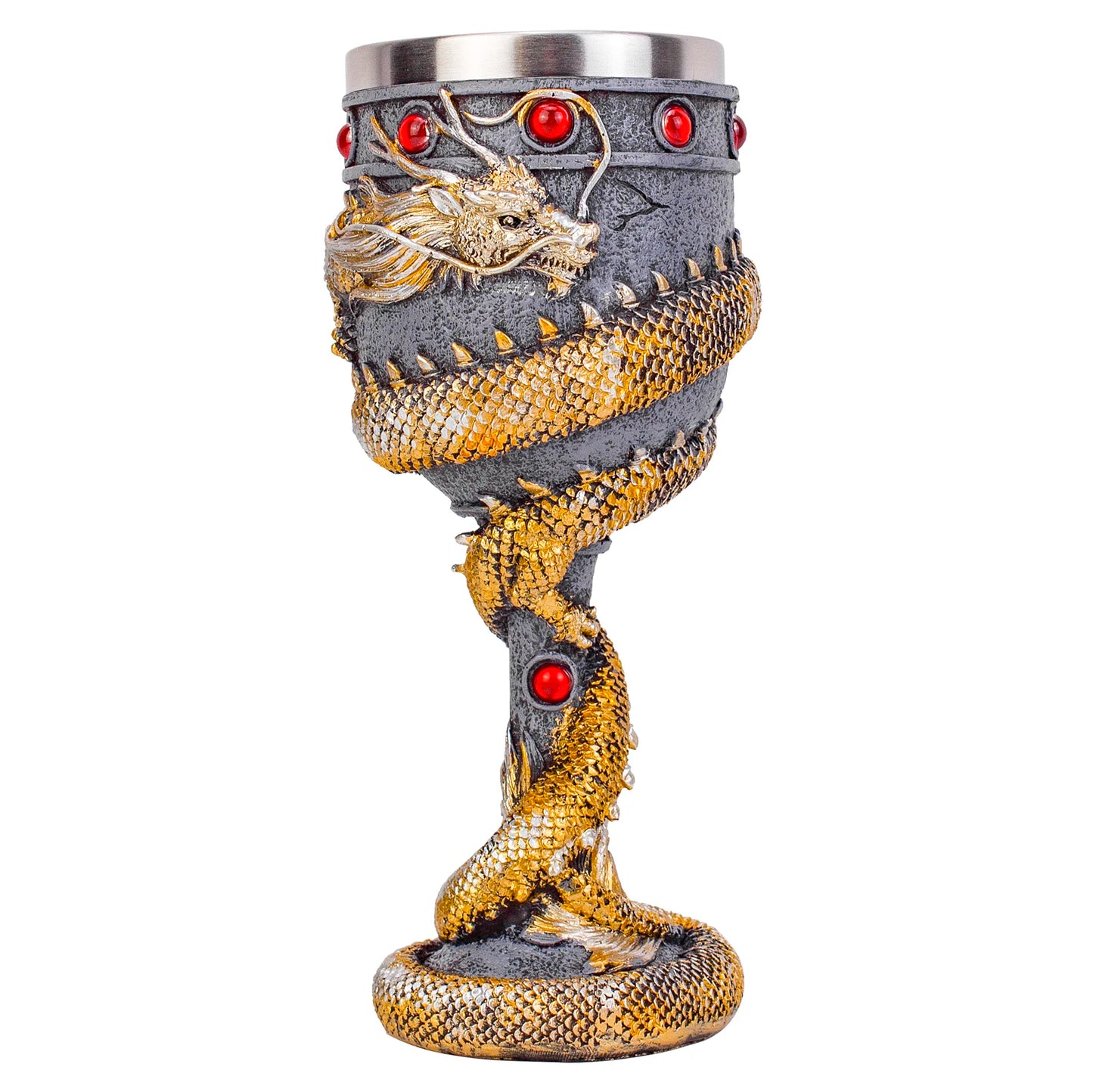 Embrace the Dark Elegance: The 3D Gothic Wine Goblet