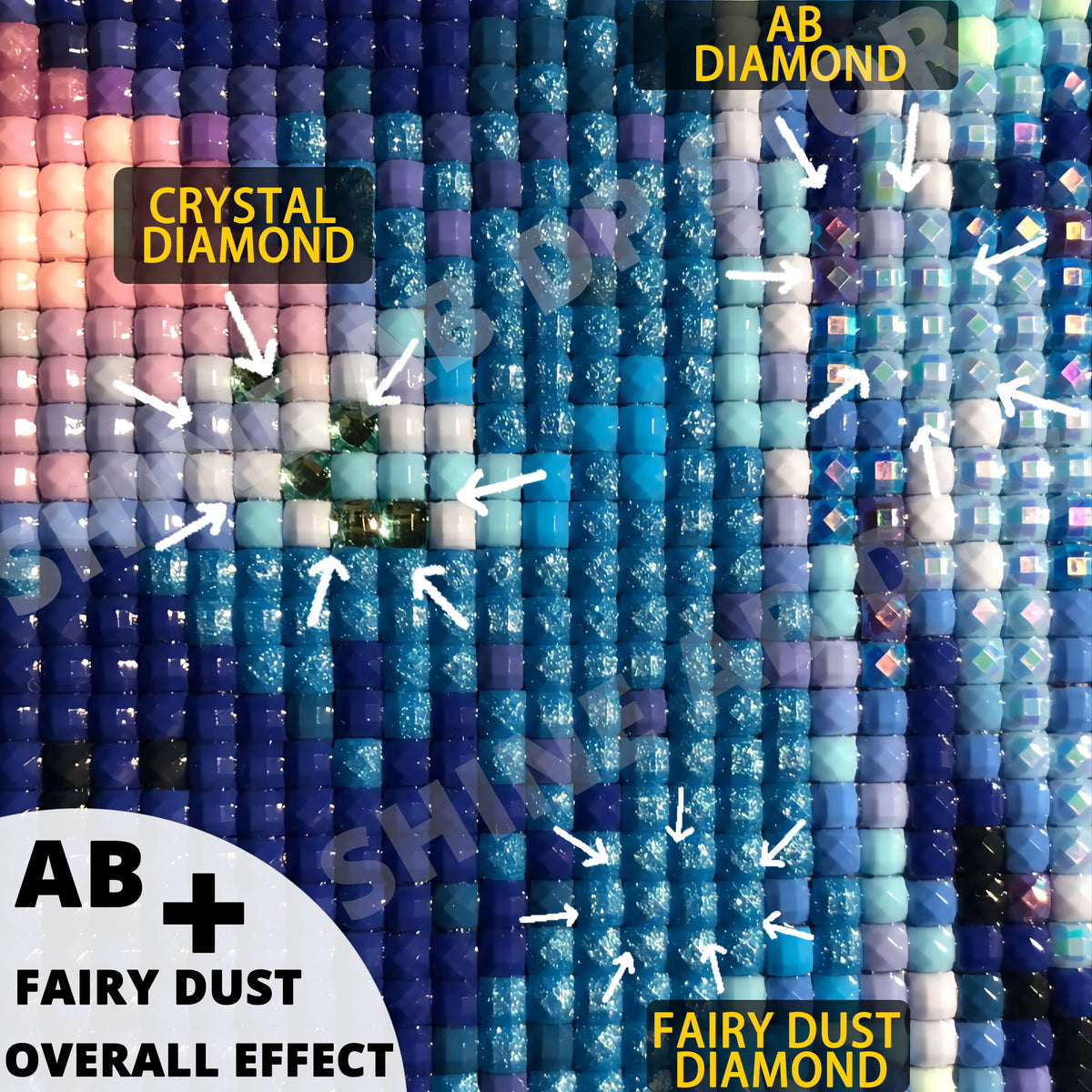 AB Fairy Dust Diamond Painting Cats Cherry Blossom Wall Art Animals Japan Style Abstract Art Lovely Cats Pictures Kid Room Decor