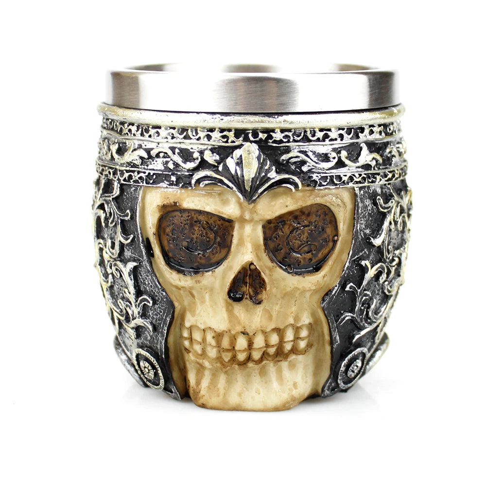 Embrace the Dark Elegance: The 3D Gothic Wine Goblet